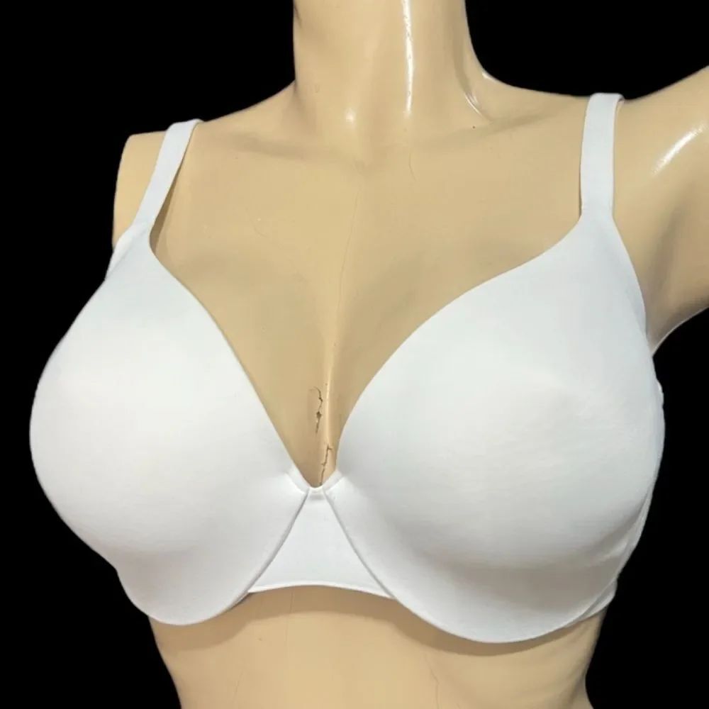 Victorias Secret Vintage Body IPEX Lined Demi padded Bra Off White 38DD